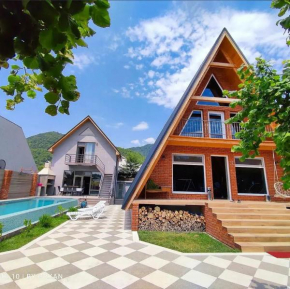 Trigon Villa Family , HOT POOL ,SAUNA,JACUZZI Gabala